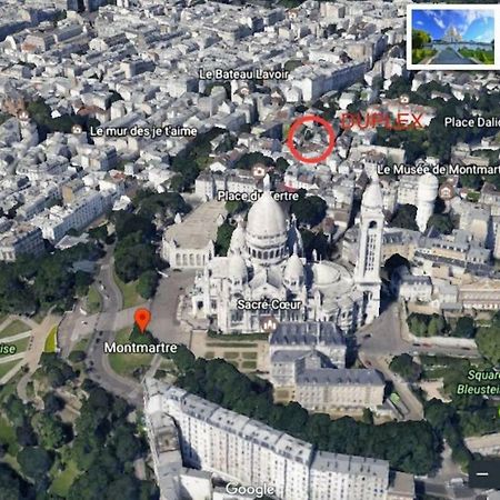 Luxurious Duplex - Top Of Montmartre Paris Dış mekan fotoğraf